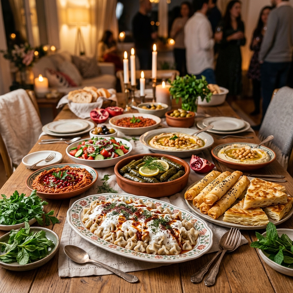 My Mantı Catering Sofrası